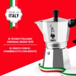 Cafetera Moka Express bialetti. El Icono Italiano Original Desde 1933