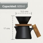 Medidas Cafetera V60 Cerámica
