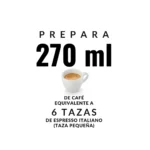 6 tazas 270ml