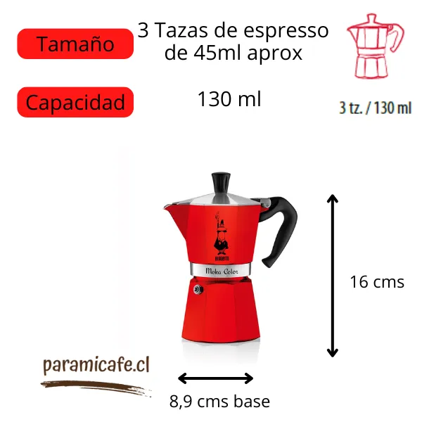 Cafetera Italiana Express Pequeña Para 3 Tazas De Café