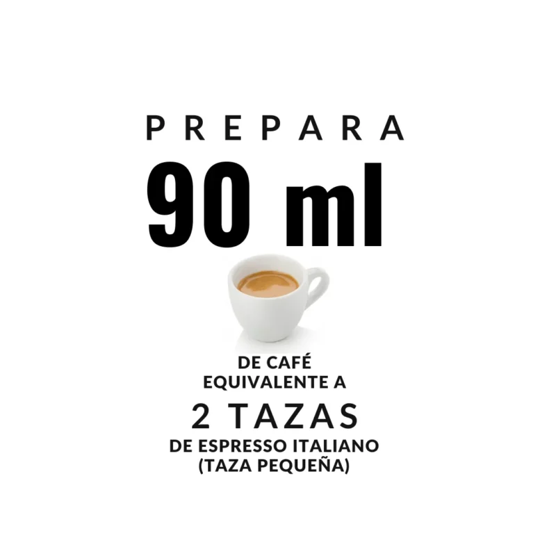 2 tazas 90ml