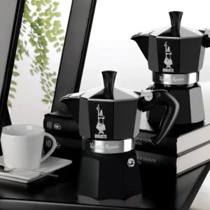 Bialetti Moka Express Negra 1 Taza mesa