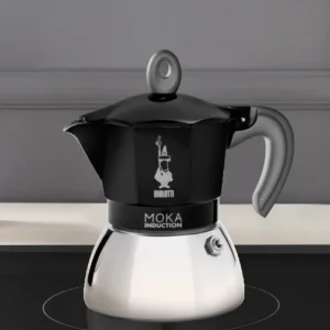 Moka Induccion Negra 2 Tazas cocina