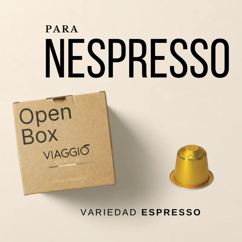 Espresso Open Box para Nespresso