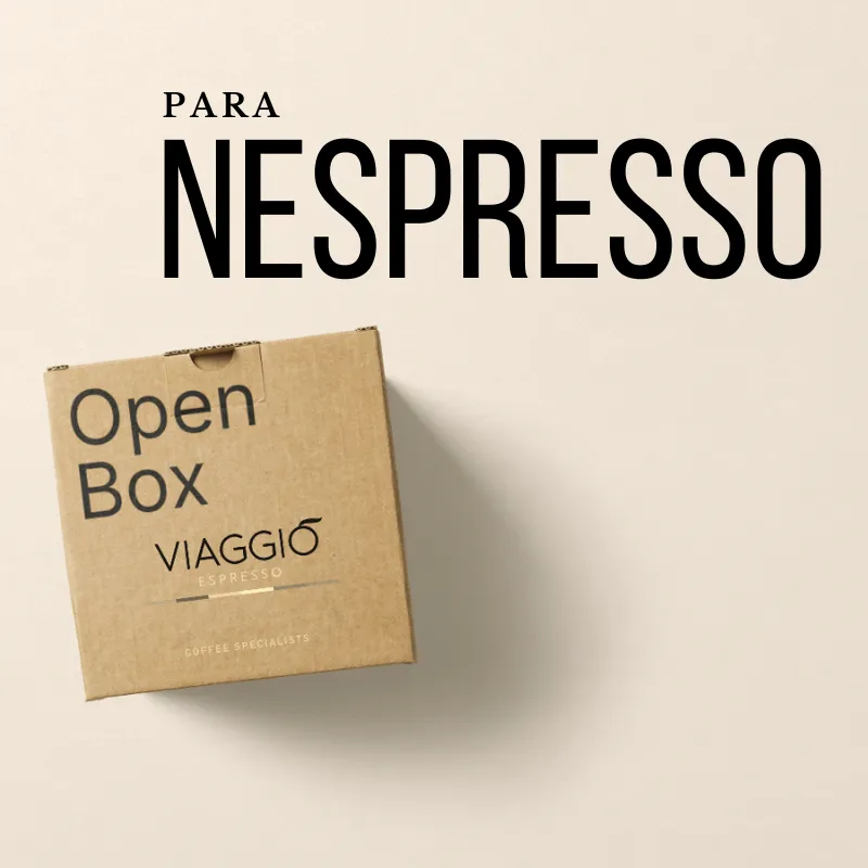 Open box para Nespresso