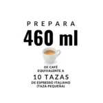 10 tazas 460ml