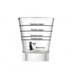 vaso medidor en vidrio barista motta